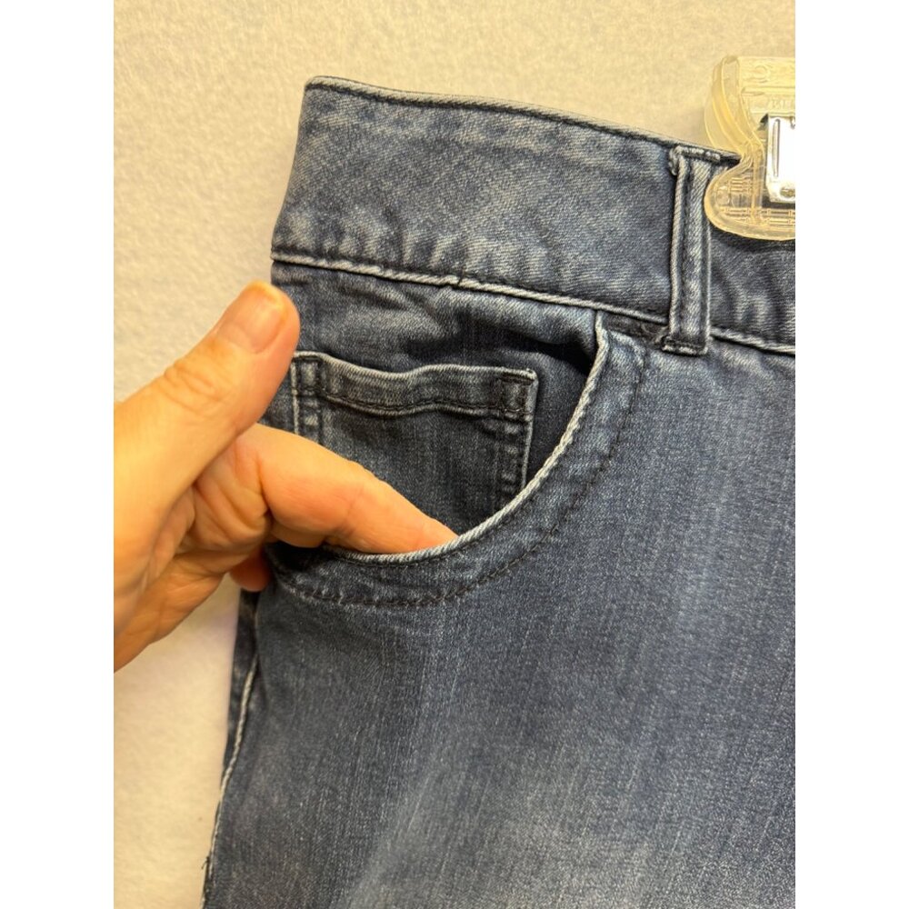 Lane Bryant Regular Skinny Tighter Tummy Tech Stretch Blue Jeans Size 24 - Picture 3 of 9